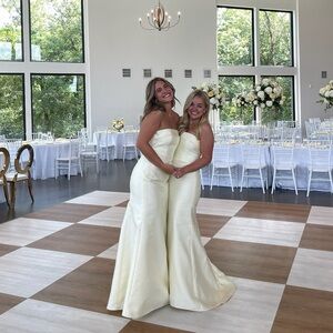 Alfred sung bridesmaids dress